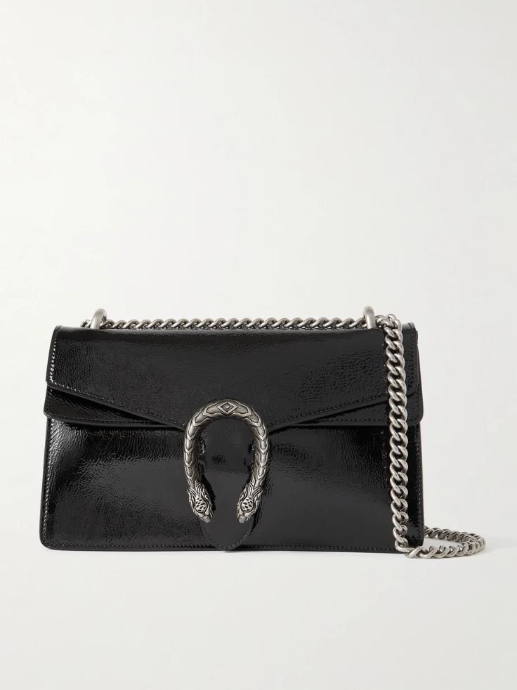 구찌 숄더백 GUCCI Dionysus patent-leather shoulder bag 1647597339941252